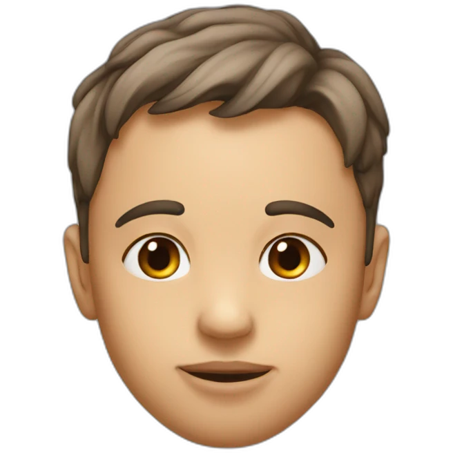 Cheek kiss emoji