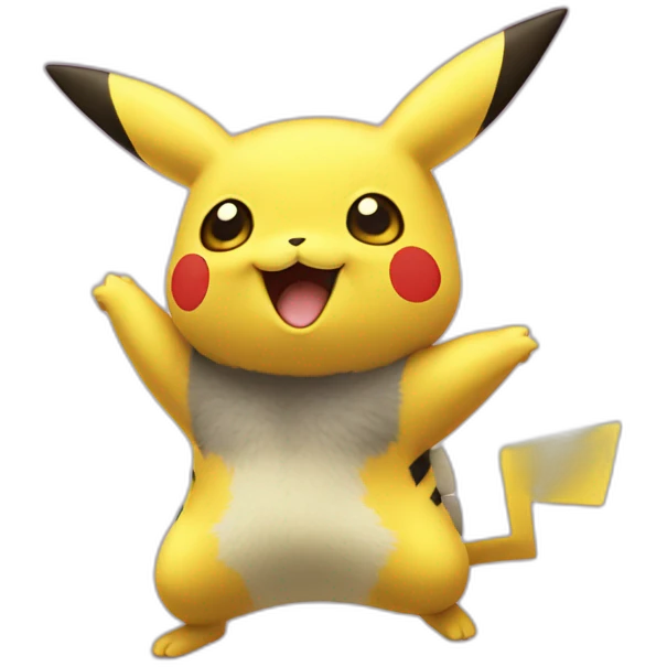 Pikatchu qui danse emoji