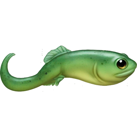 realistic tadpole emoji