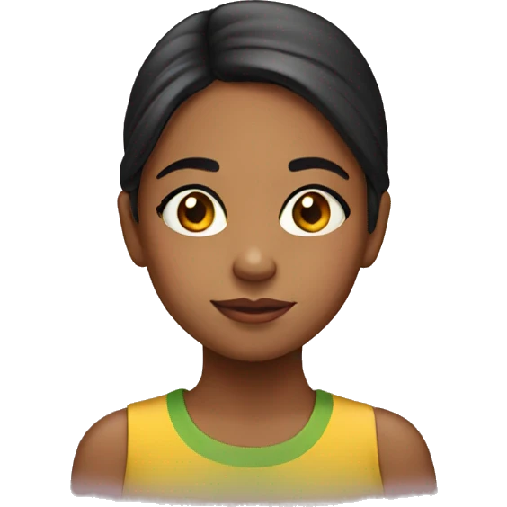 Young girl Venezuelan  emoji