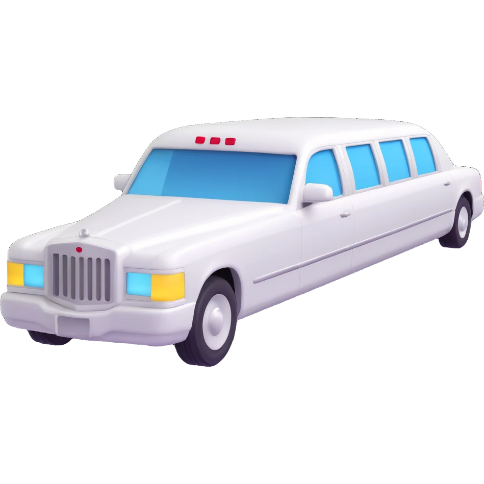 white limousine emoji