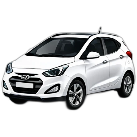 Hyundai ix20 white emoji
