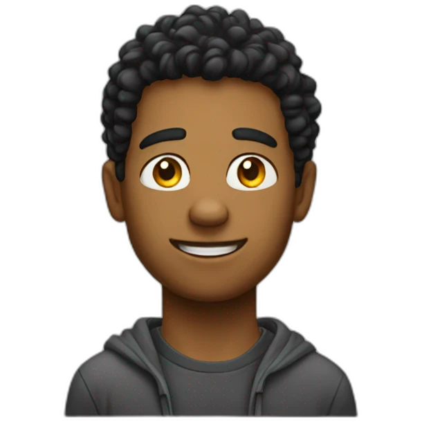 craizy young man emoji