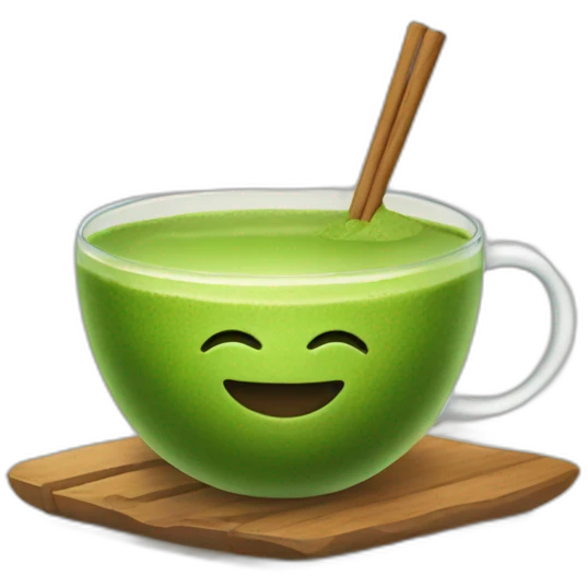 Matcha tea emoji