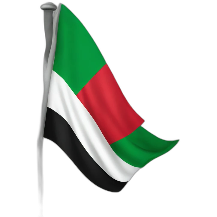 Palestine Flag Flying emoji