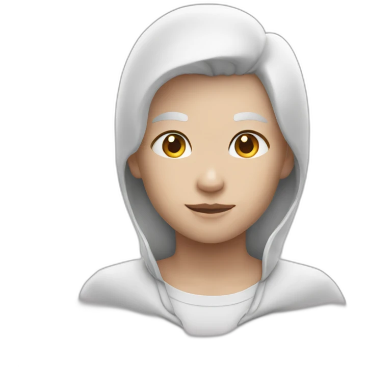 white hearf emoji