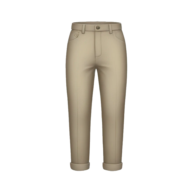 trousers no person emoji