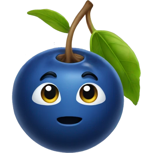 blueberry emoji