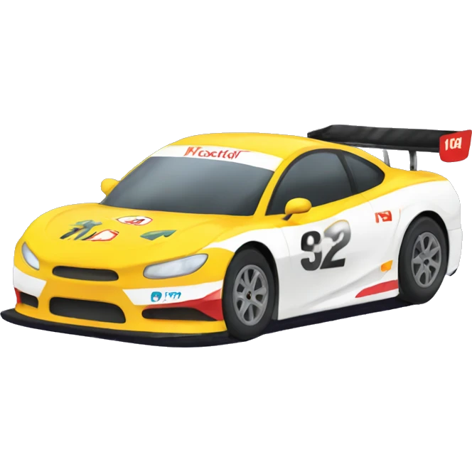 Race car emoji