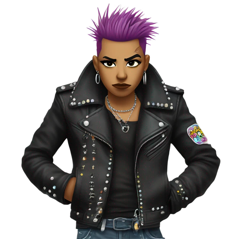 Punk emoji