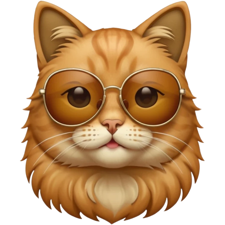 Cat wearing sunglasses emoji