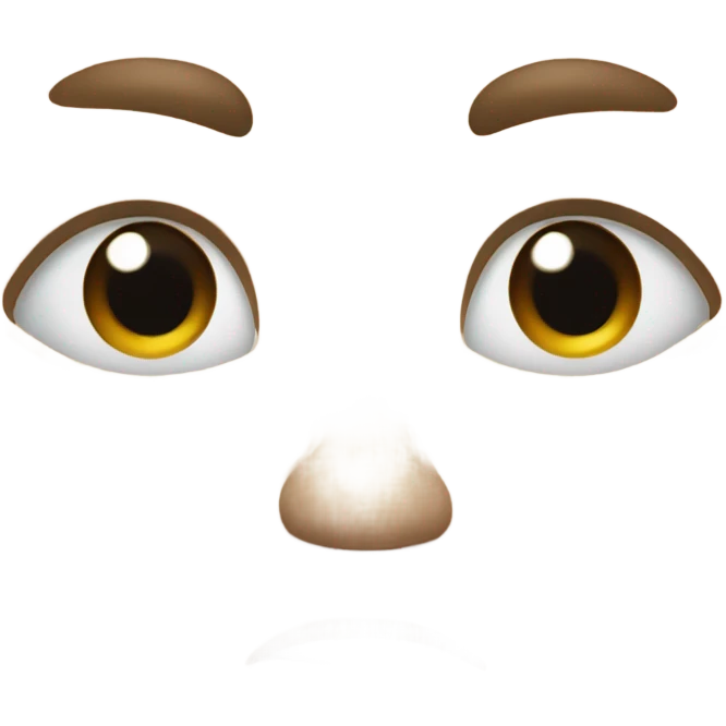 Tired sad face looking up emoji