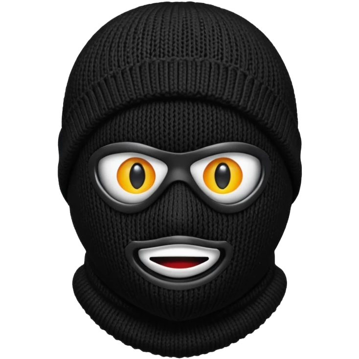 Ski mask emoji