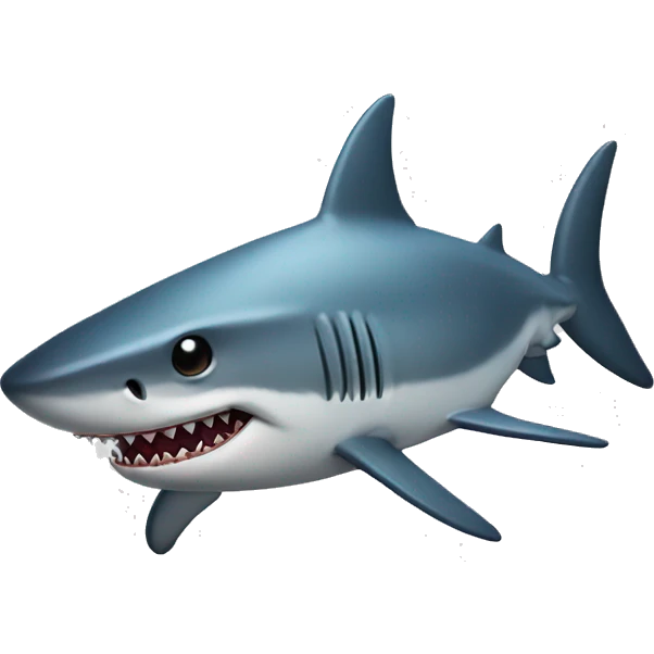 shark with a tophat emoji