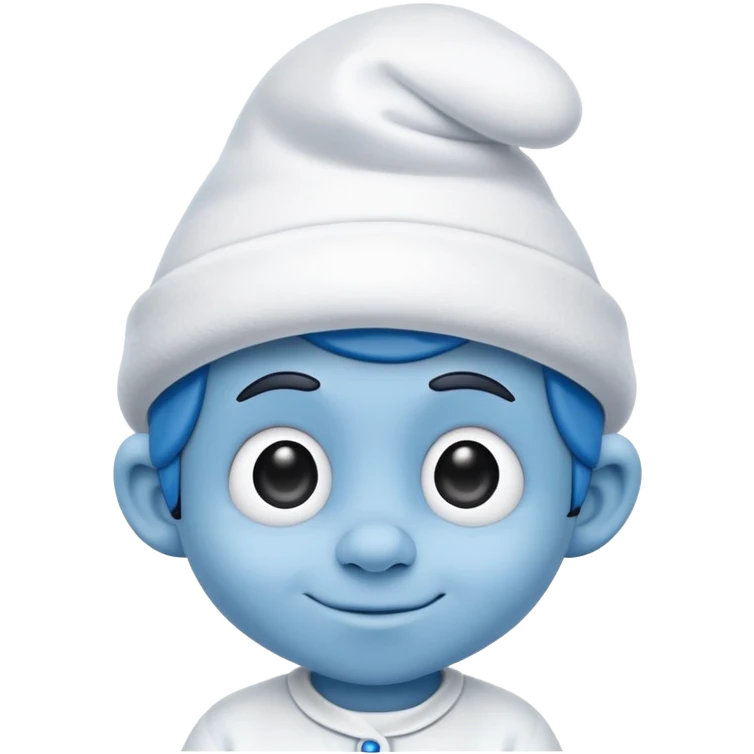 Smurf emoji