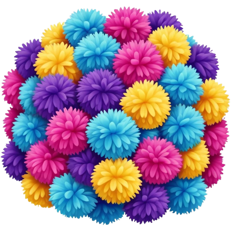 Pom poms emoji