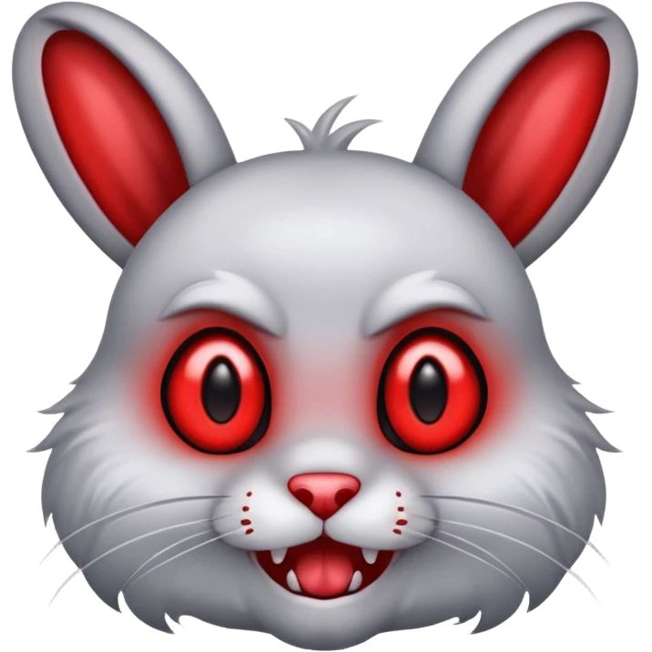 Possessed bunny emoji