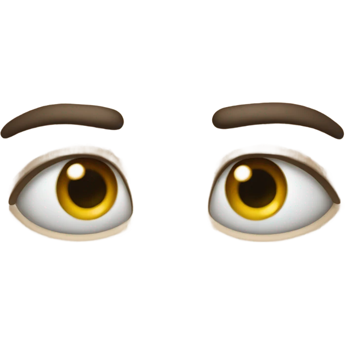 Judging eyes looking by the side emoji