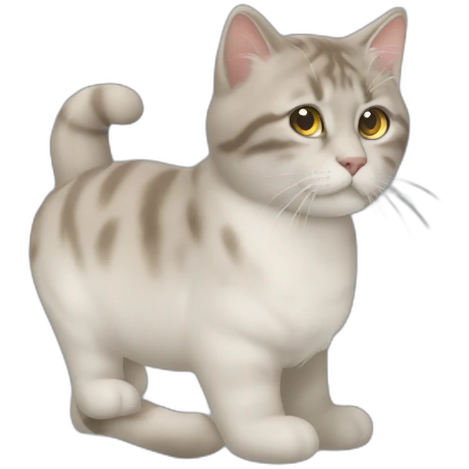 Chat sur chameaux qui boit eau emoji