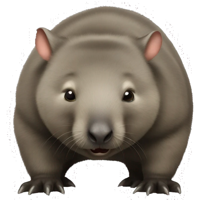 wombat ass emoji