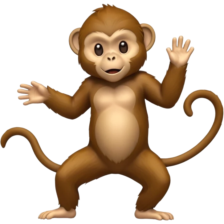 monkey moving at high speed emoji