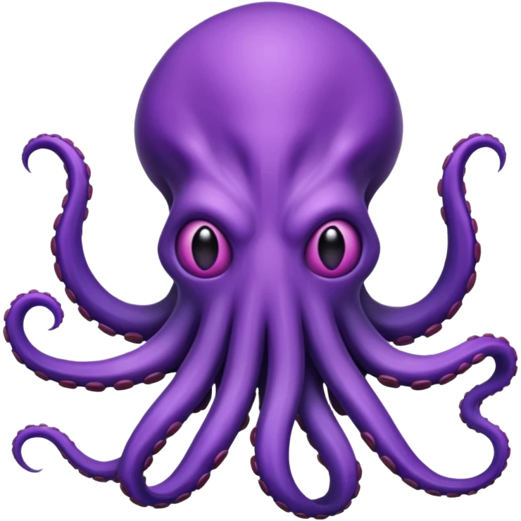 The Mind Flayer without face emoji