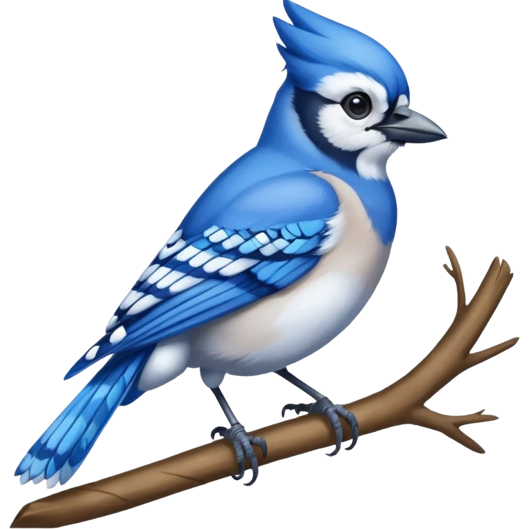 blue jay bird emoji