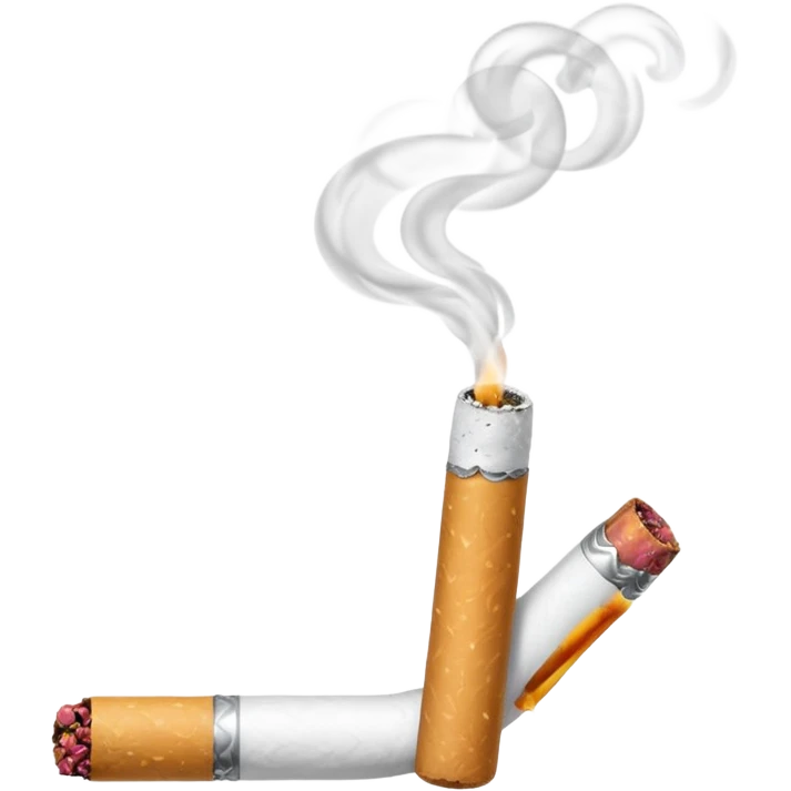 Cigarette smoking emoji