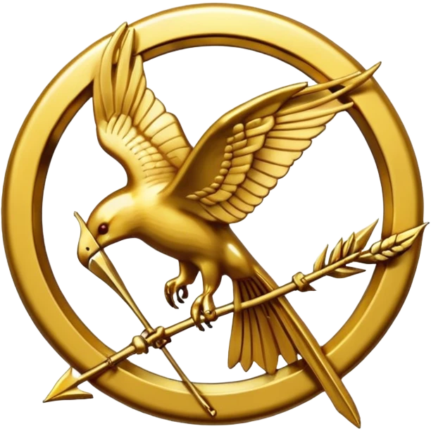 Mockingjay Pin  from The Hunger Games emoji