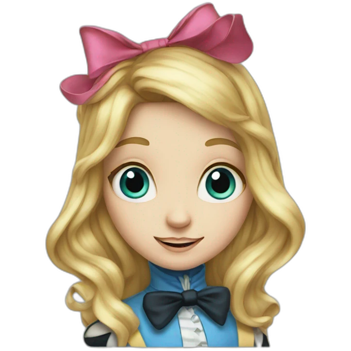 alice in wonderland emoji