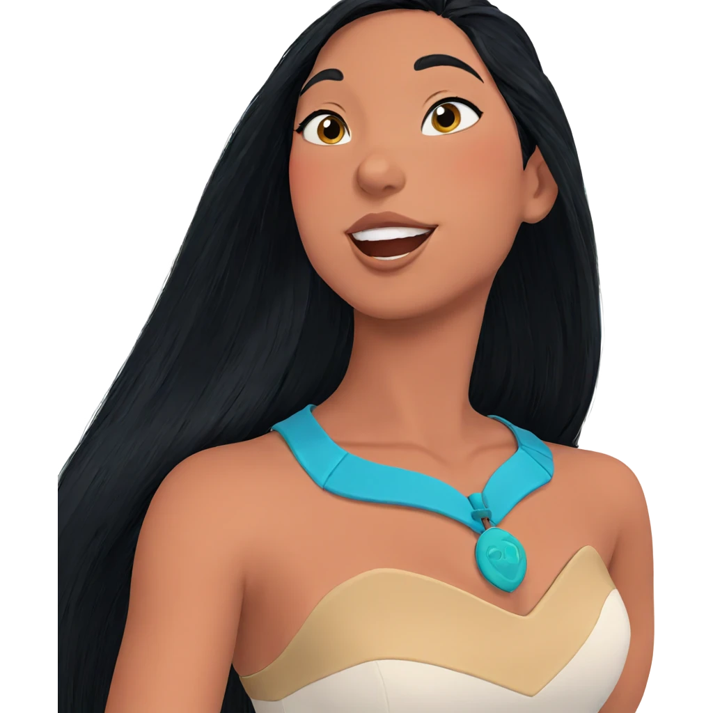 smiling girl with black hair emoji