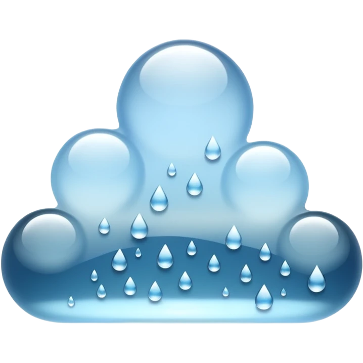 a close-up of a glass surface covered with small water droplets and light fog, as if from steam or humidity — some droplets sliding down slowly — soft reflections and blurred transparency give a realistic misty look — clean, glossy design with gentle lighting emoji