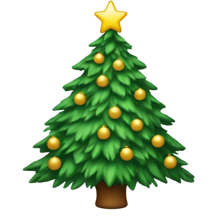 Christmas tree emoji