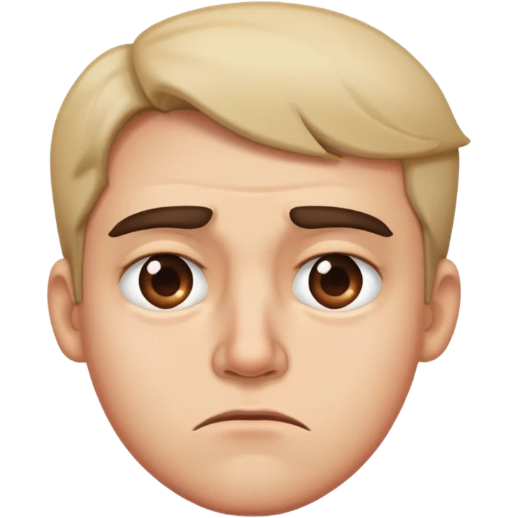 disgusted side eye emoji