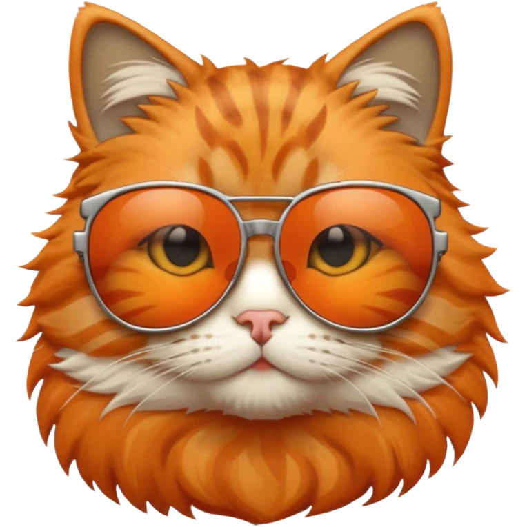 Cat wearing sunglasses emoji