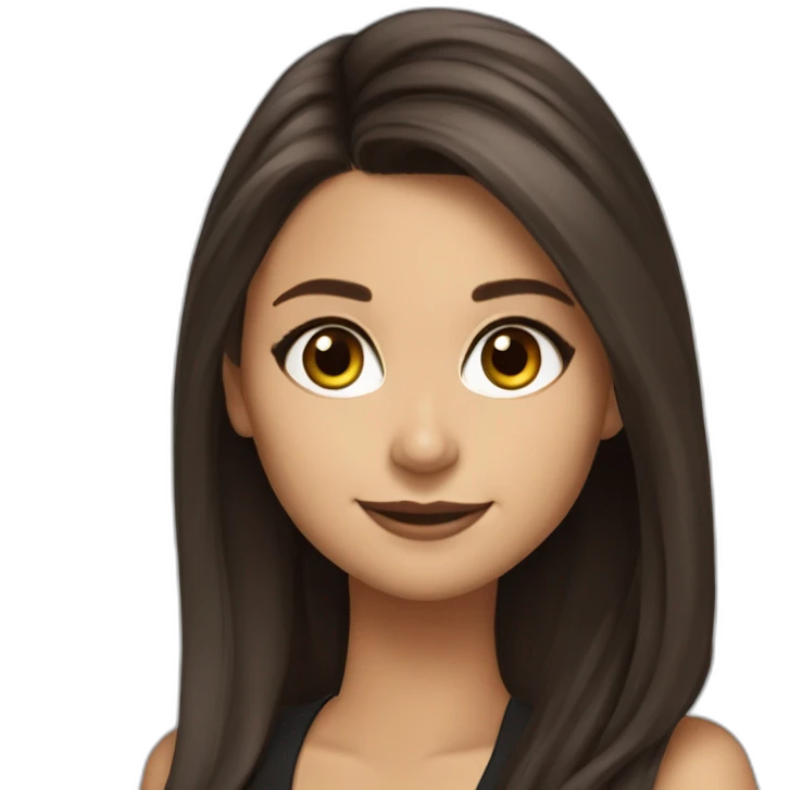 nina dobrev emoji