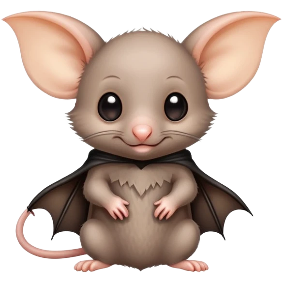 Arsène la souris de baby bat’ emoji