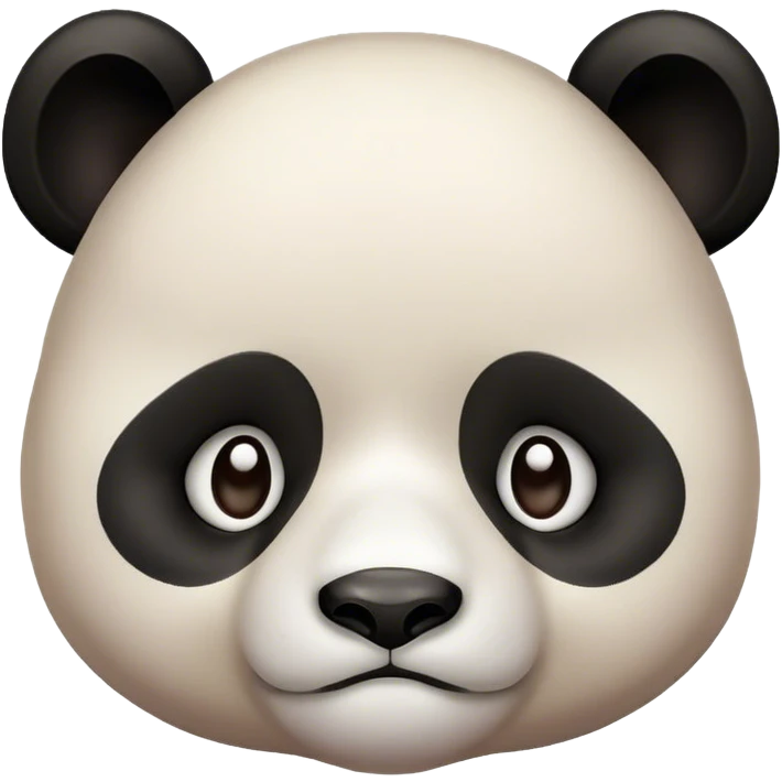 Sad panda emoji