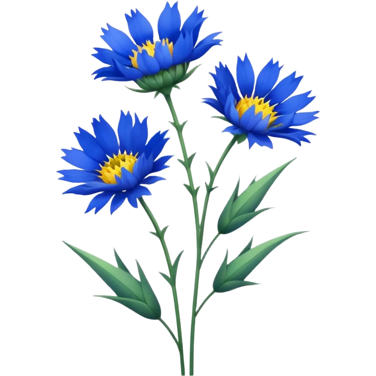cornflowers emoji