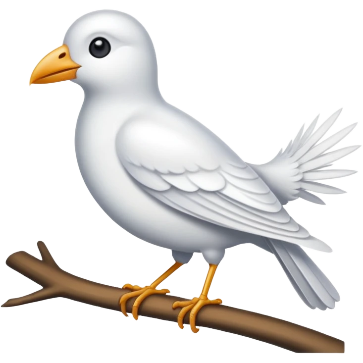 White bird emoji