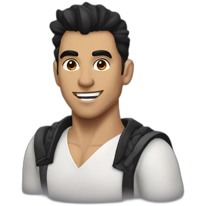 Cristian Rojas Zuñiga vampiro peinado al costado  emoji