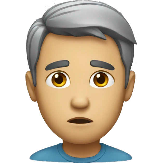 Disappointed emoji