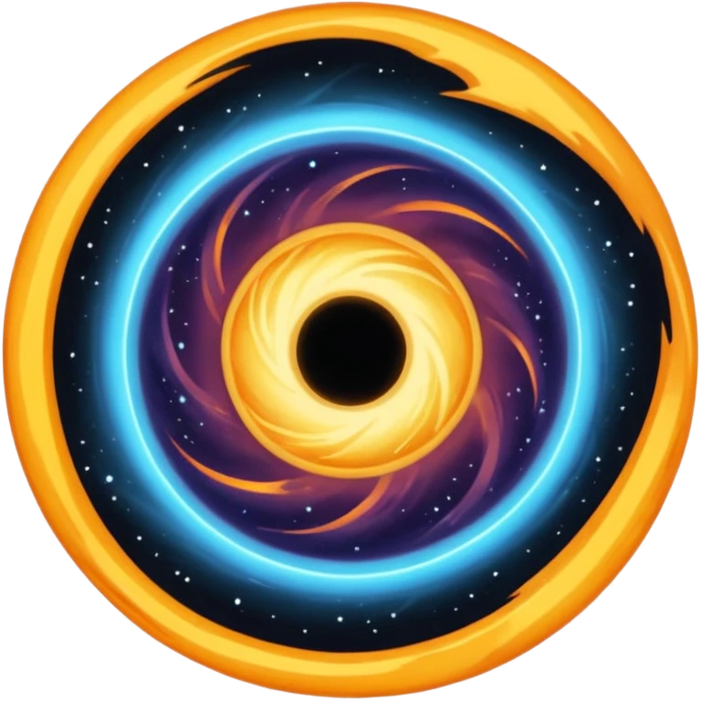 black hole like in a sci fi movie  emoji