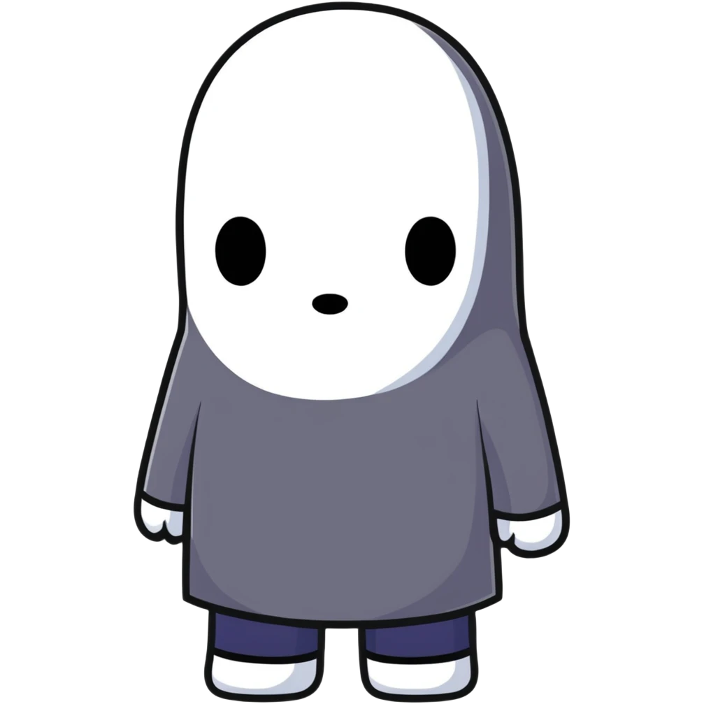No-Face character from Spirited Away emoji