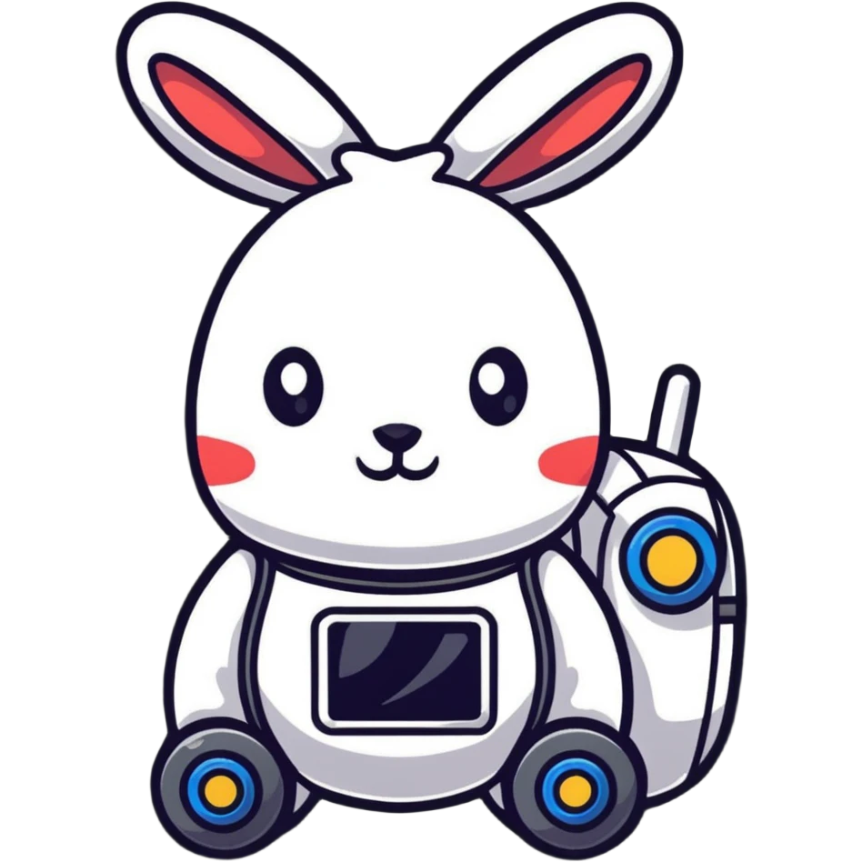rabbit robot emoji