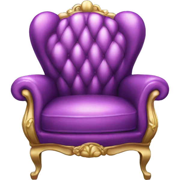 Sparkly balloon chair emoji