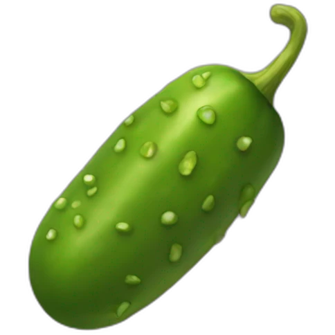 green-pickle emoji