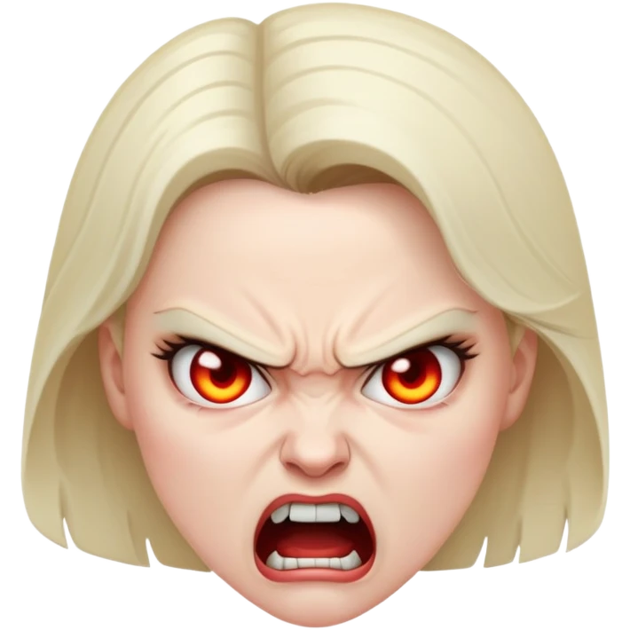 Angry karen emoji