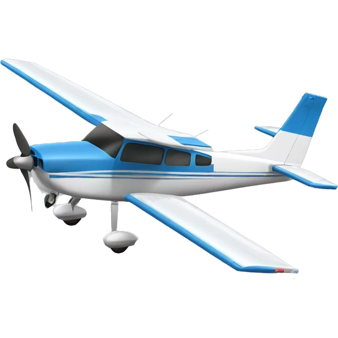 Cessna 172 airplane emoji