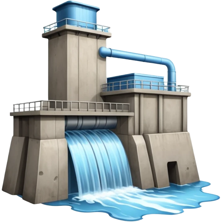 hydroelectric power station emoji